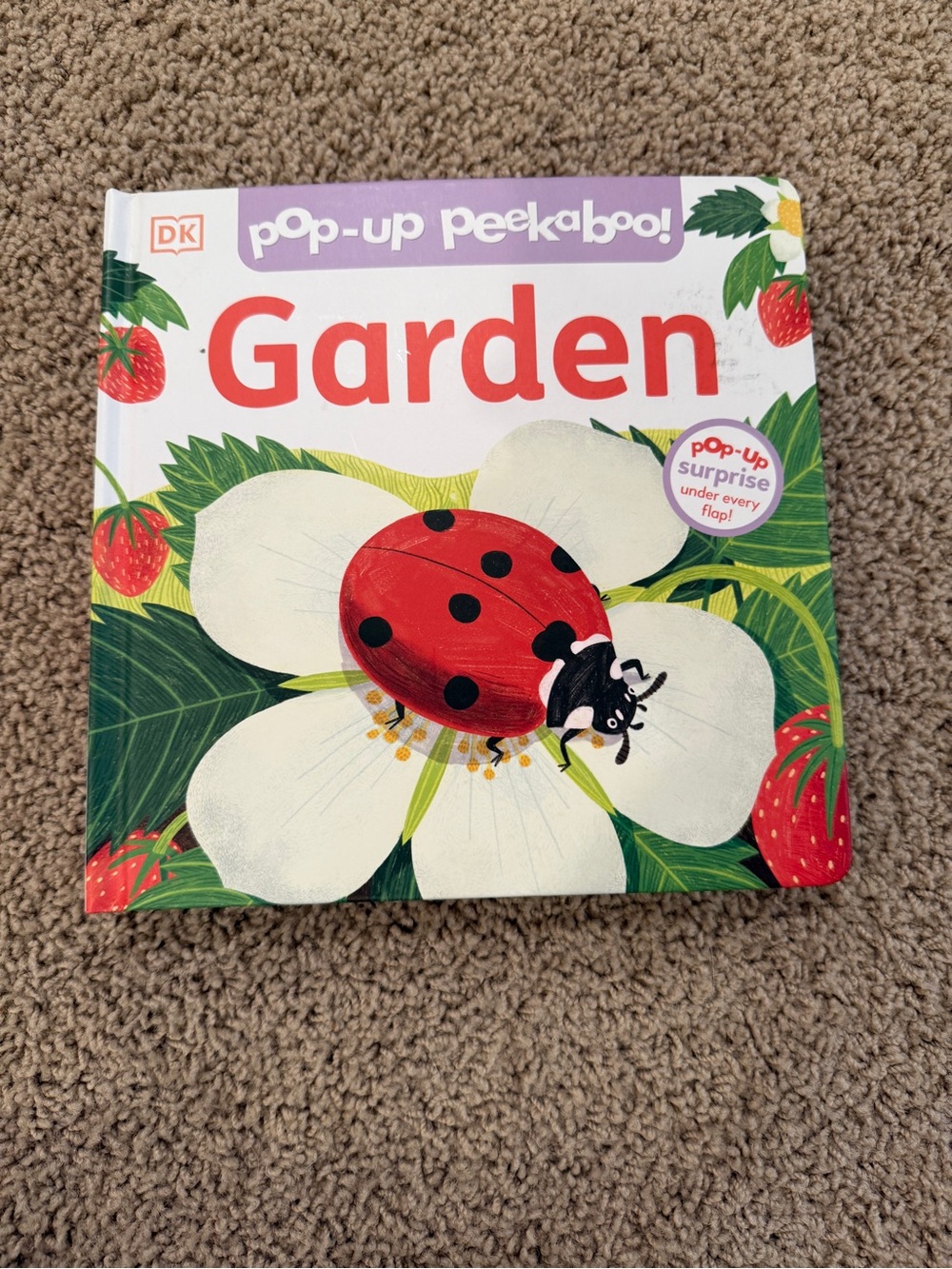 Pop-Up Peekaboo! Garden: A Colorful Surprise Under Every Flap!